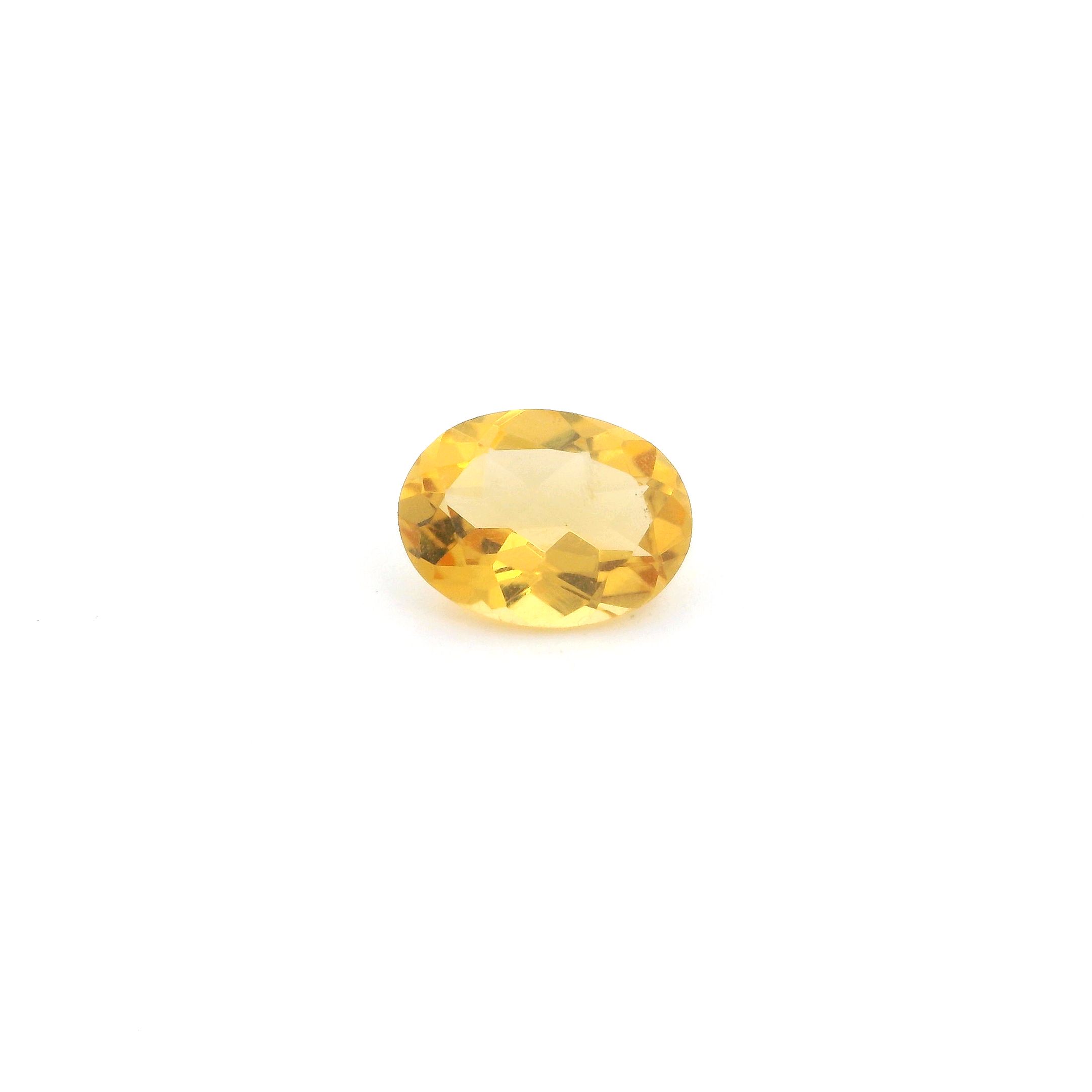 0.98 Carat Oval Citrine