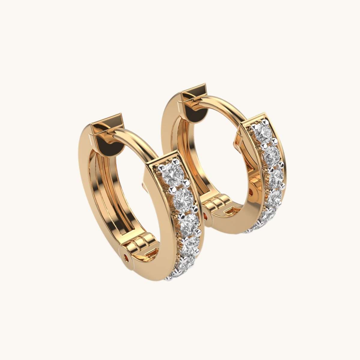 Elena Elegance Diamond Earring-2
