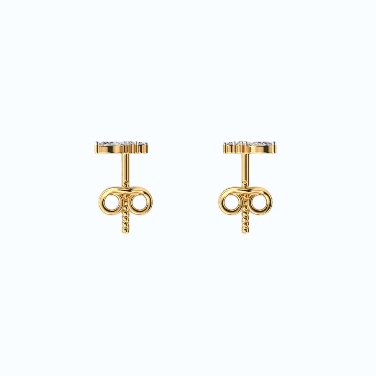 Diana Flair Diamond Ear Studs-3