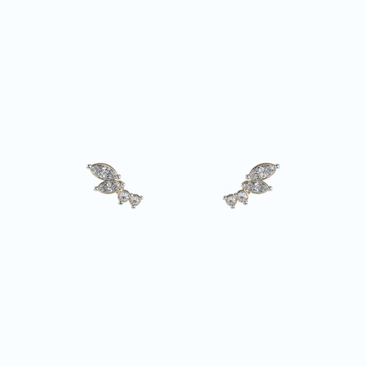 Diana Flair Diamond Ear Studs-4