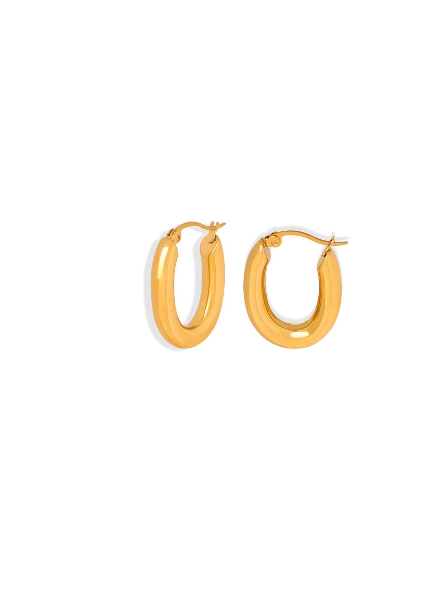 Geometric Hoop earring-0