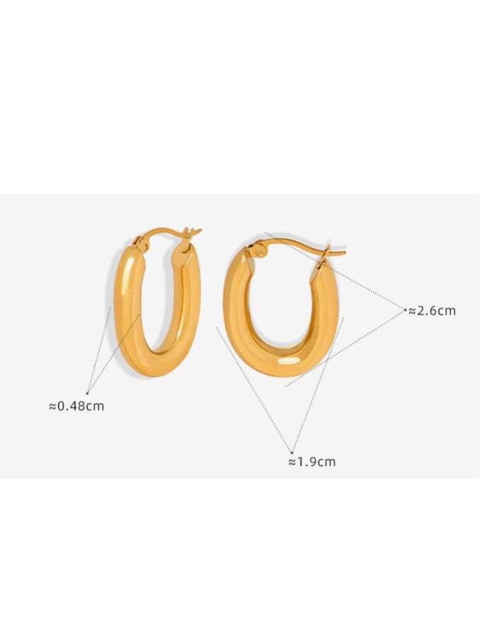 Geometric Hoop earring-2