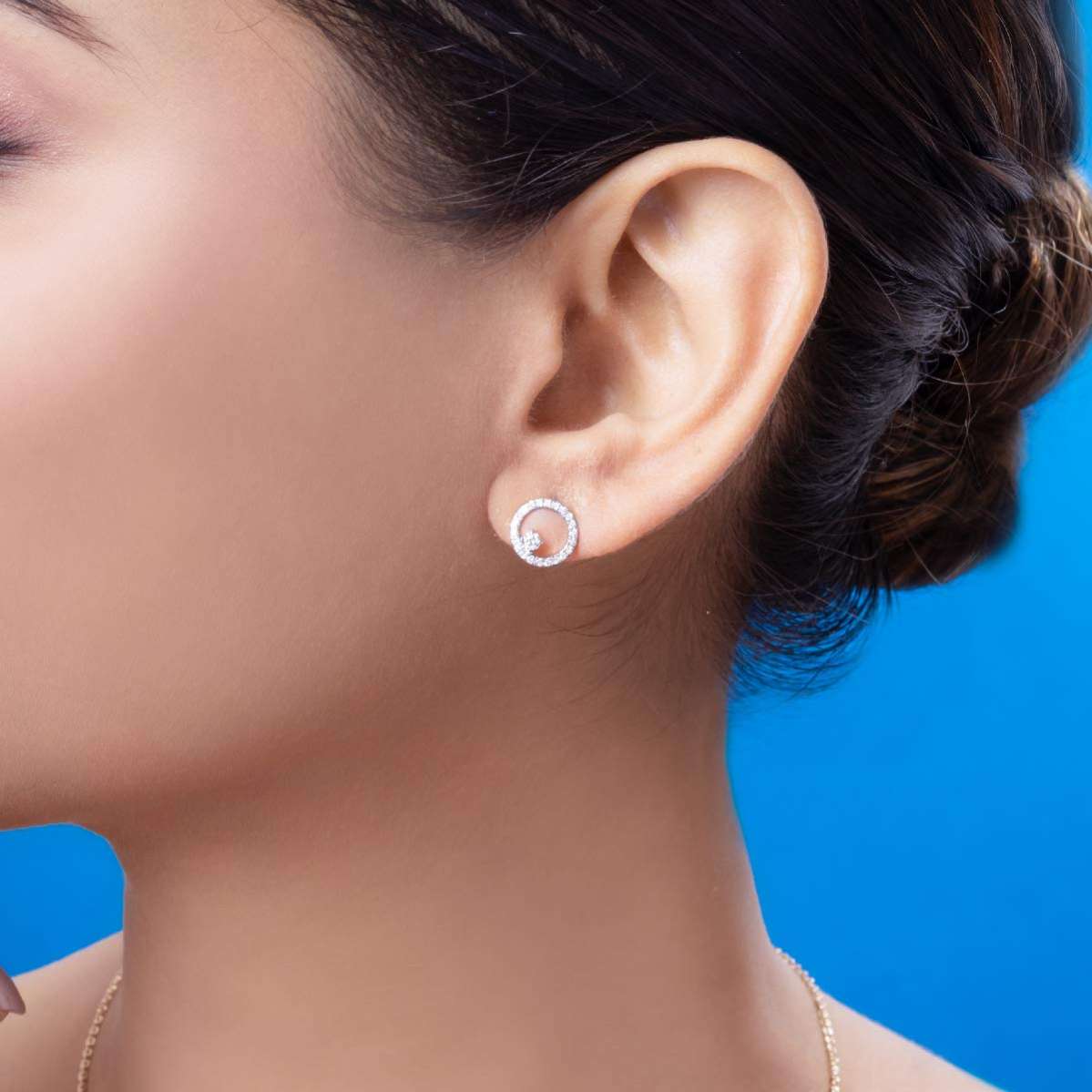 Angular Loop Earrings-4