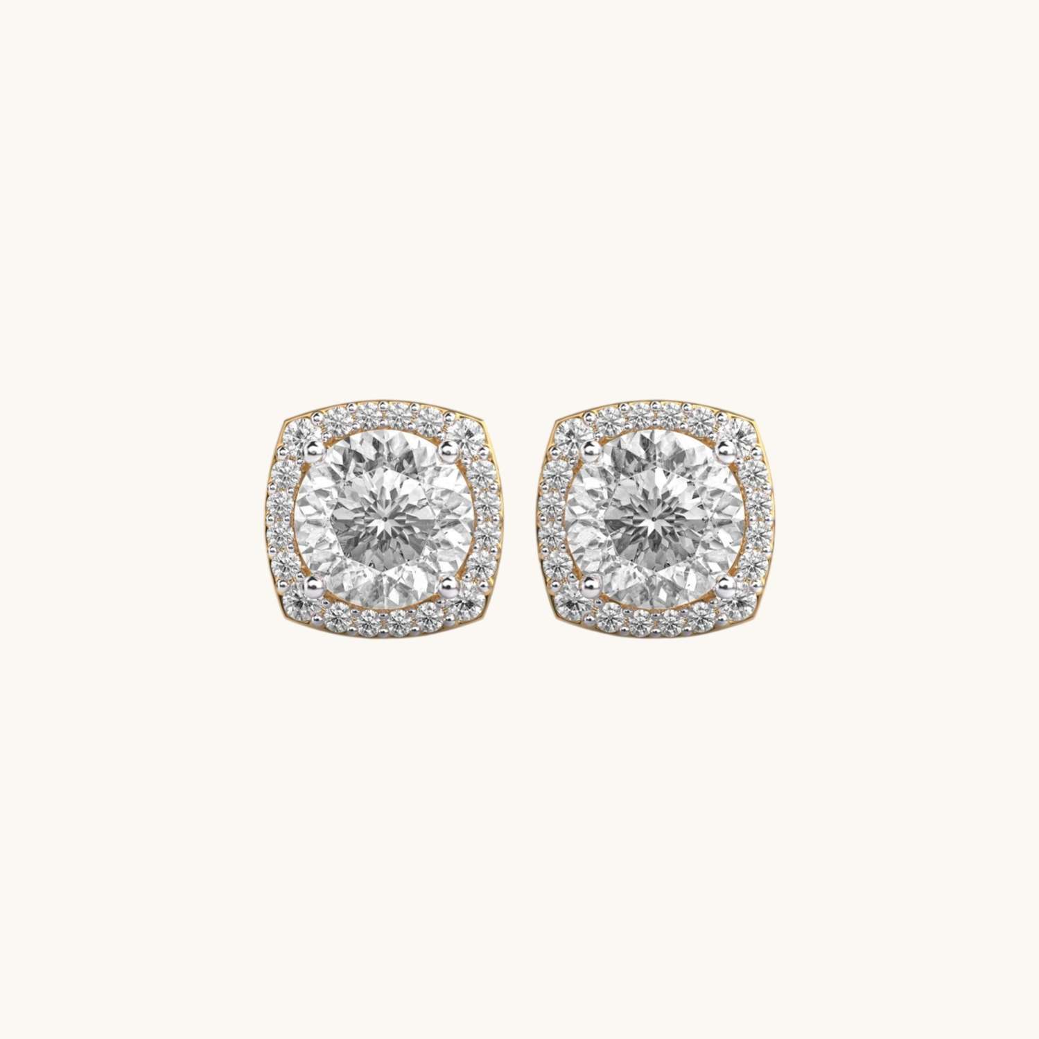 Grace Charming Quads Diamond Studs-0